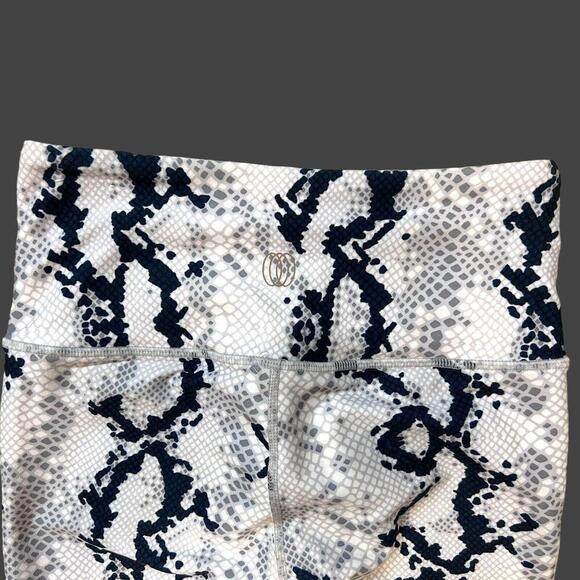 Balance Collection Womens Contender High Rise Yoga Legging Snake Print SMALL - Picture 8 of 13